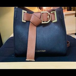 Calvin Klein cross body purse